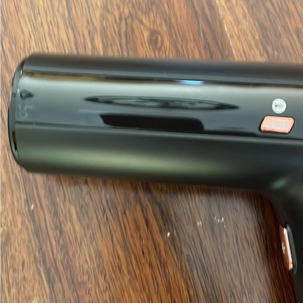 SRI Dry Q Black Hair Dryer with Rose Gold Trim